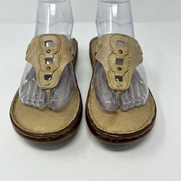 Born Leather Tan Sandal Women’s Size 8 - Picture 12 of 13